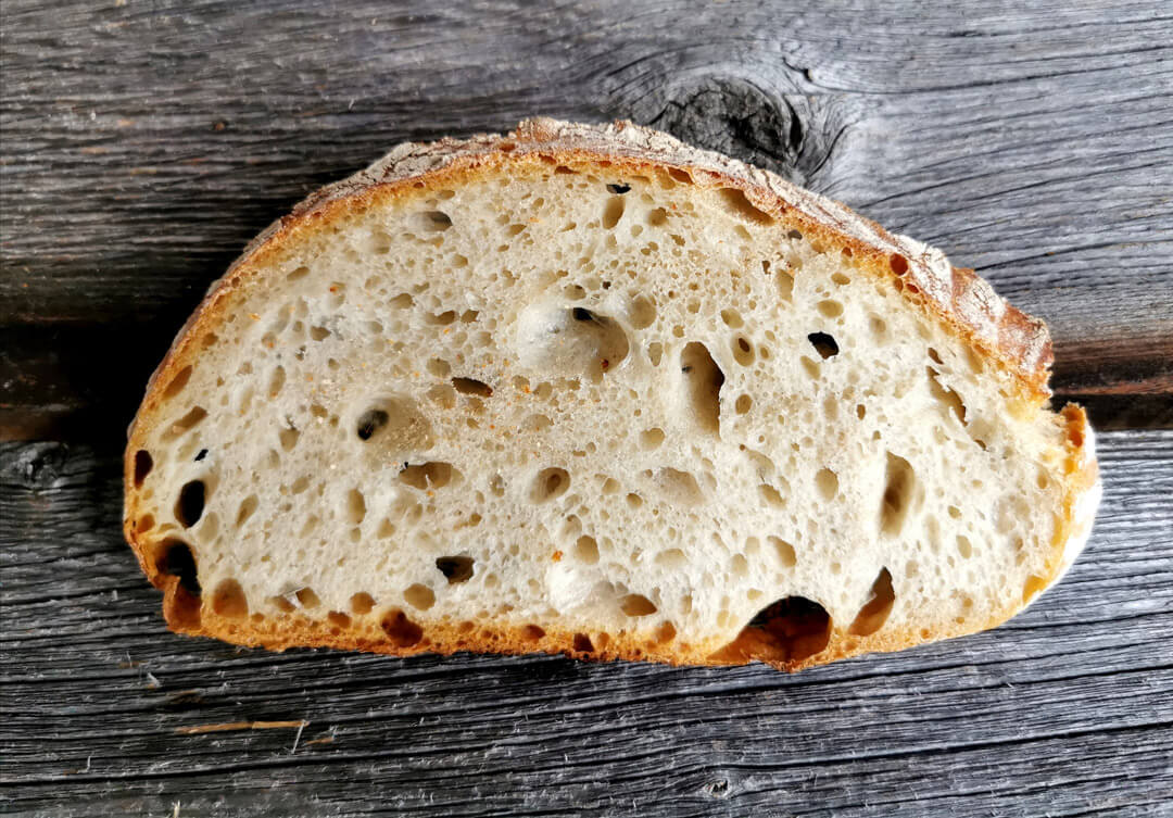 Italienisches Weißbrot - 5 Minuten No-Knead - www.brooot.de