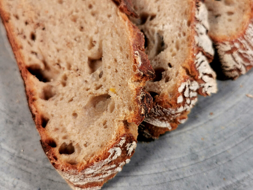 5 Minuten No-Knead-Dinkelmischbrot - www.brooot.de