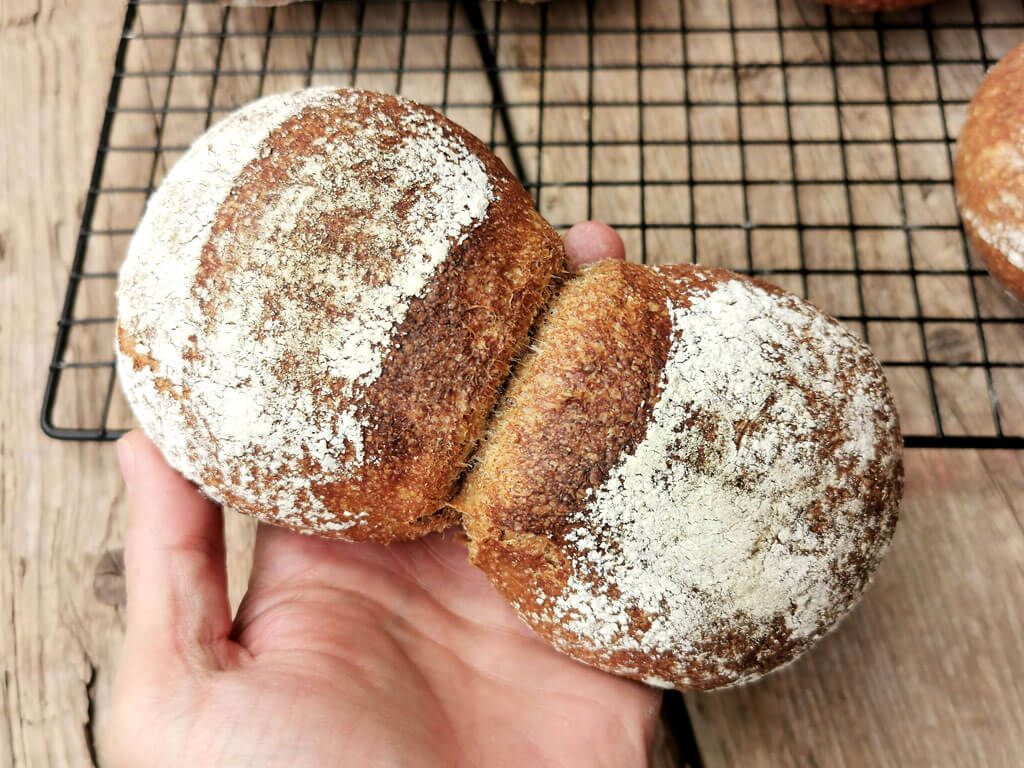 Rezept für Schweizer Vollkorn-Bürli [Einfaches Rezept]