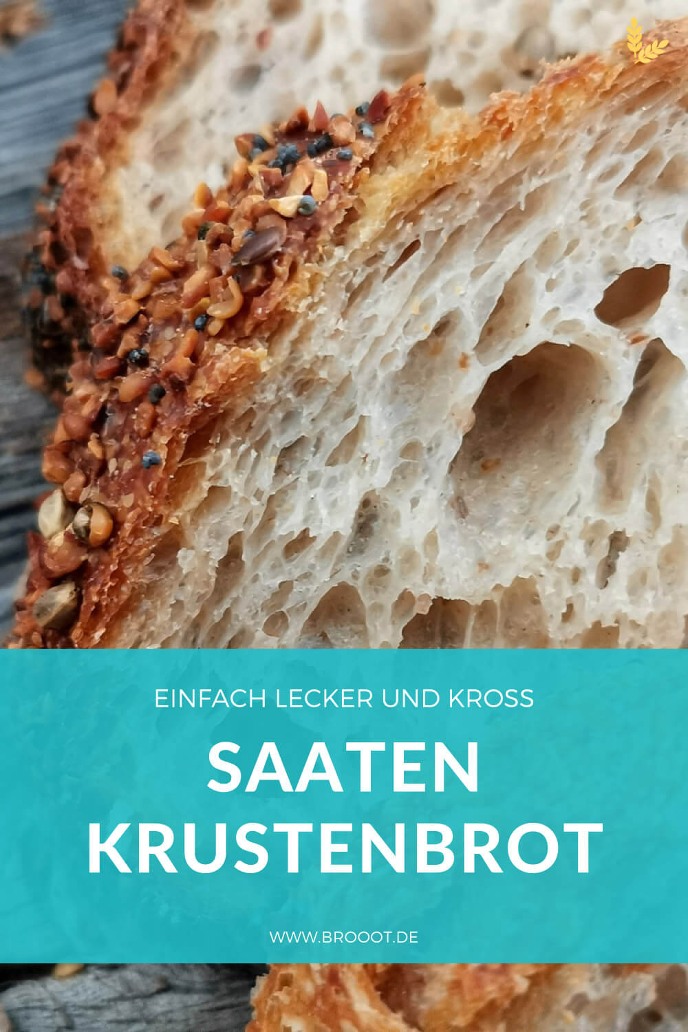 Das Saaten-Krustenbrot Lecker und unglaublich kross