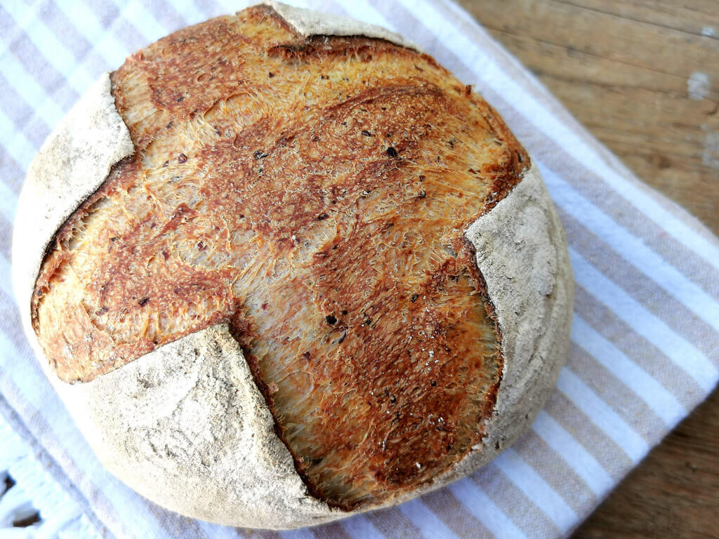 Brot Mit Sauerteig Und Hefe Thermomix Das leckere Herbstbrot mit Hefe oder Sauerteig