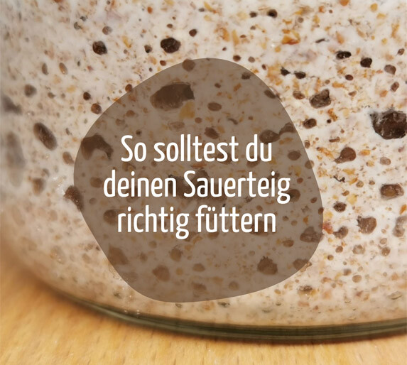 15+ Tipps um deinen Sauerteig richtig zu füttern