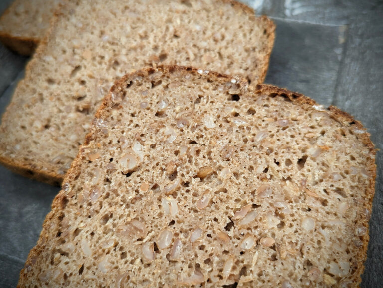 Das Kornbrot An einem Tag gebacken
