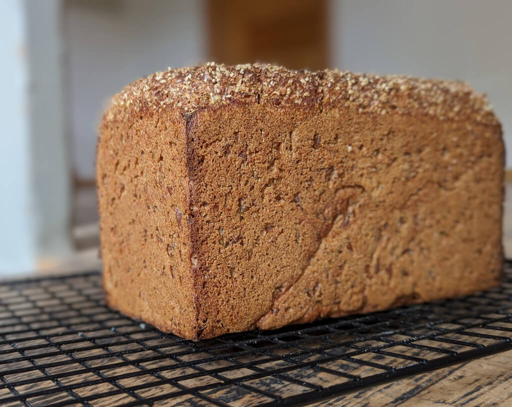 Das Kornbrot An einem Tag gebacken