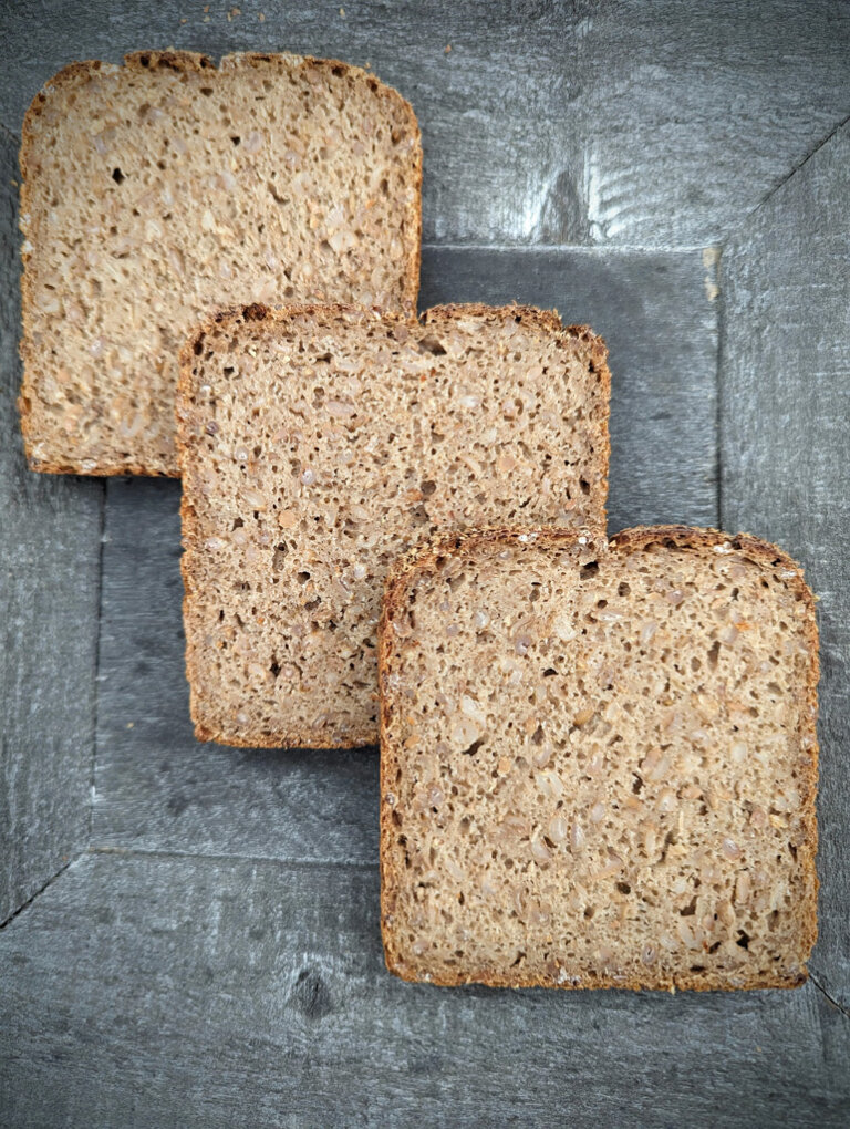 Das Kornbrot An einem Tag gebacken