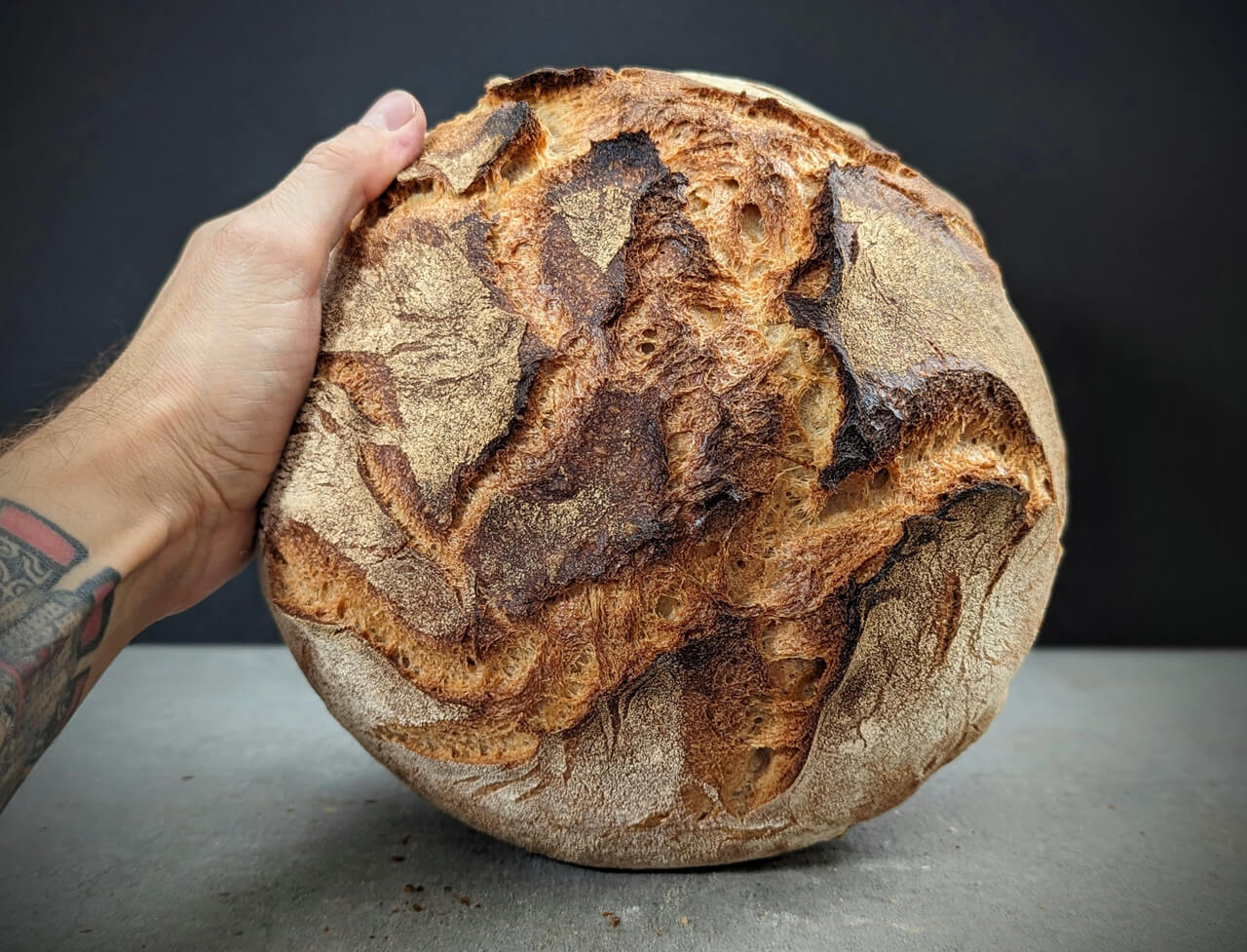 Schnelles Brot backen - Das einfachste Rezept ohne Hefe - Bianca