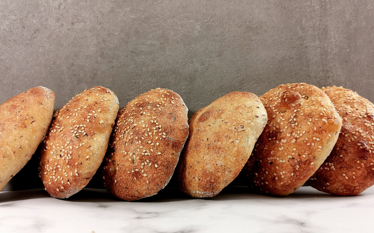 Rezept-Bild von Kleine Fladenbrote selber backen