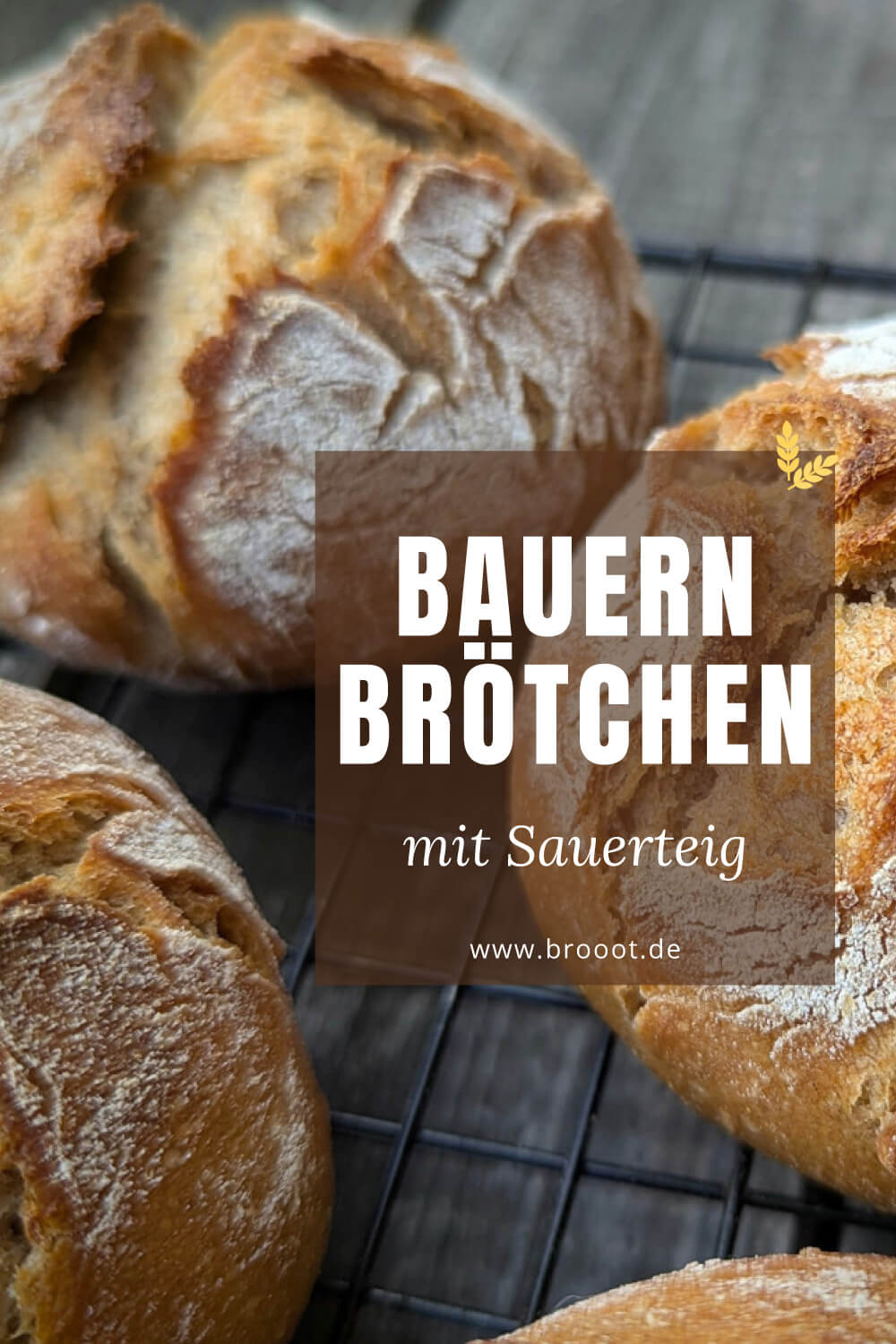 Rustikale Bauernbrötchen Rezept zum selber backen