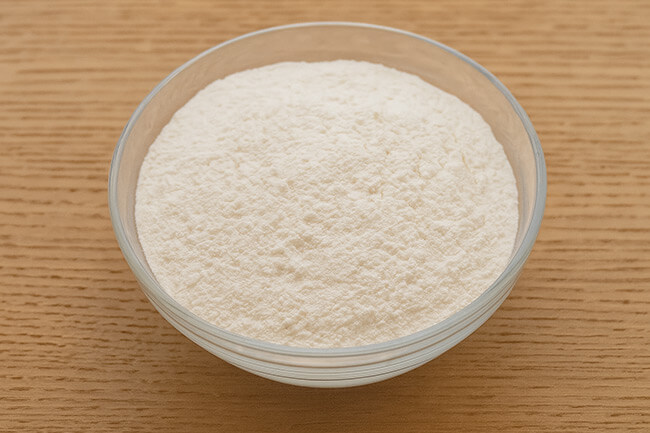 Bild von Weizenstärke in Pulverform