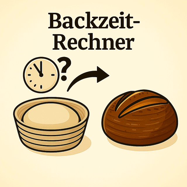 Backzeit Rechner Symbolbild