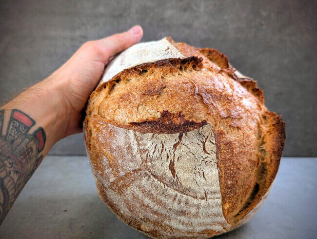 Rezeptbild: Das Poolish Brot
